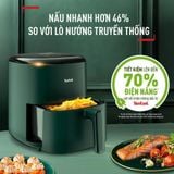 Nồi chiên không dầu điện tử Tefal Easy Max 5L EY245310 (Tặng 1 Chảo chiên Tefal Natura 20cm)