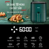 Nồi chiên không dầu điện tử Tefal Easy Max 5L EY245310 (Tặng 1 Chảo chiên Tefal Natura 20cm)