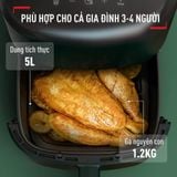 Nồi chiên không dầu điện tử Tefal Easy Max 5L EY245310 (Tặng 1 Chảo chiên Tefal Natura 20cm)