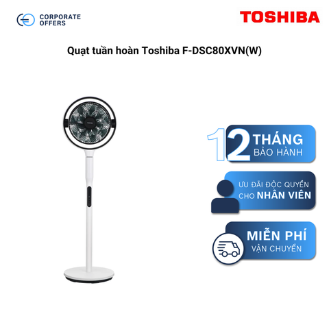 Quạt tuần hoàn Toshiba F-DSC80XVN(W)