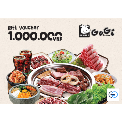 [E-VOUCHER] Gogi House - Phiếu quà tặng GoGi House 1000k