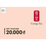 [E-VOUCHER] Gong Cha - Phiếu quà tặng Gong Cha 20K