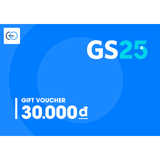 [E-VOUCHER] GS25 - Phiếu quà tặng GS25 30k