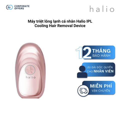 Máy triệt lông lạnh cá nhân Halio IPL Cooling Hair Removal Device