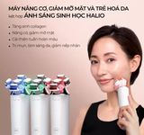 Máy nâng cơ, giảm mỡ mặt & trẻ hoá da kết hợp ánh sáng sinh học Halio RevitaWave Skin Rejuvenator