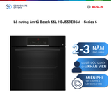 Lò nướng âm tủ Bosch 66L HBJ559EB6M - Series 6