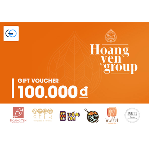[E-VOUCHER] Hoàng Yến - Phiếu quà tặng Hoàng Yến 100k