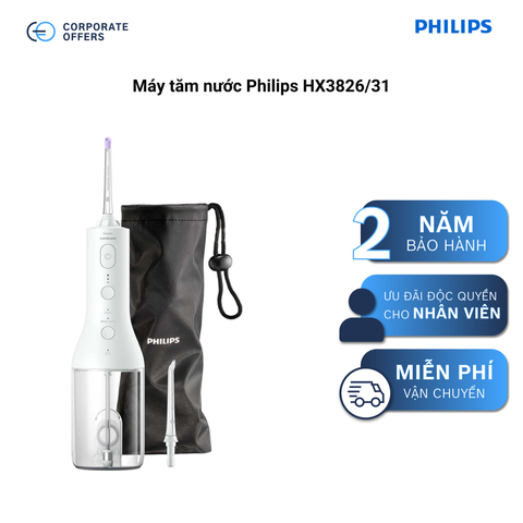 Máy tăm nước Philips HX3826/31