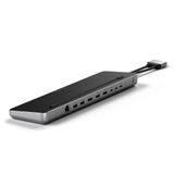 Dock dual USB-C kiêm đế Satechi (có khe hỗ trợ SSD M2 SATA/NVMe)