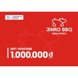 [E-VOUCHER] Jinro BBQ - Phiếu quà tặng Jinro BBQ 1000k