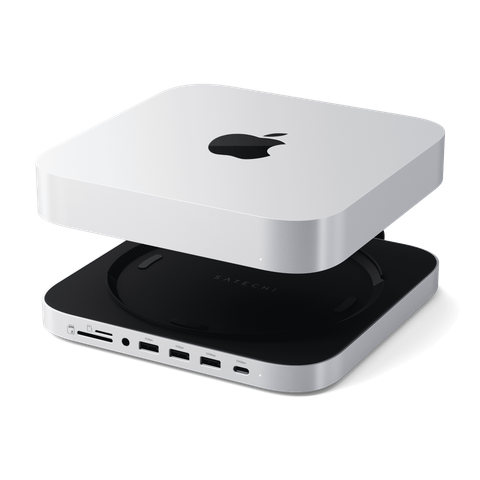 Đế kiêm Hub chuyển đổi cho Mac Mini/Studio 7in1 với khe NVME SSD