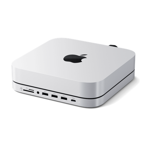 Đế kiêm Hub chuyển đổi cho Mac Mini/Studio 7in1 với khe NVME SSD