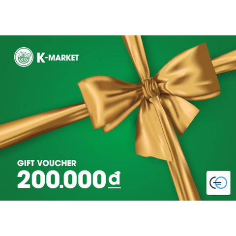 [E-VOUCHER] K-MARKET - Phiếu quà tặng K-Market 200k
