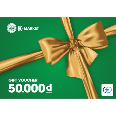 [E-VOUCHER] K-MARKET - Phiếu quà tặng K-Market 50k