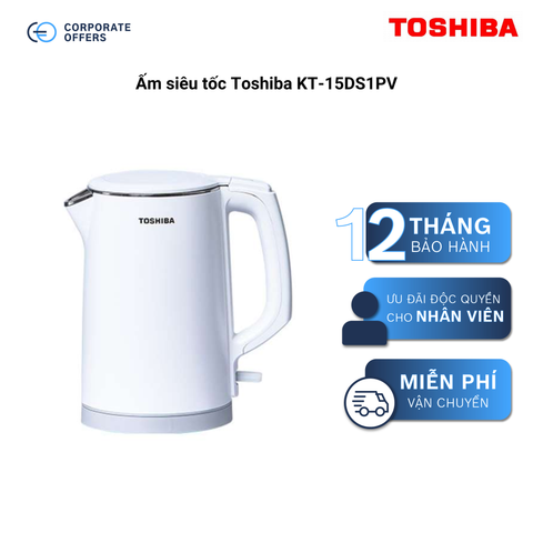 Ấm siêu tốc Toshiba KT-15DS1PV