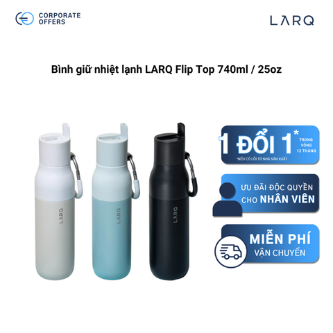 Bình giữ nhiệt lạnh LARQ Flip Top 740ml / 25oz