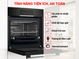 Lò nướng âm tủ Bosch 66L HBJ559EB6M - Series 6