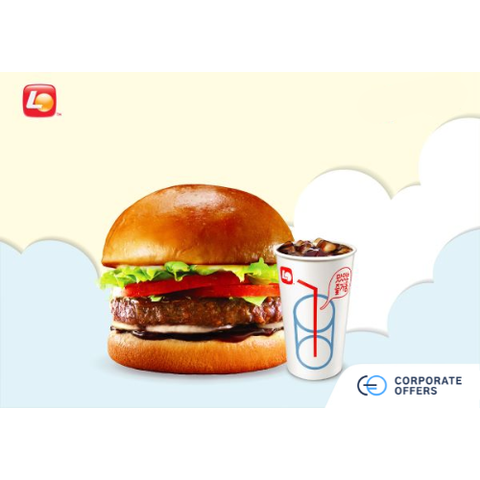 [E-VOUCHER] Lotteria - Beef Teri Burger Set