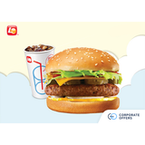 [E-VOUCHER] Lotteria - Cheese Burger Set