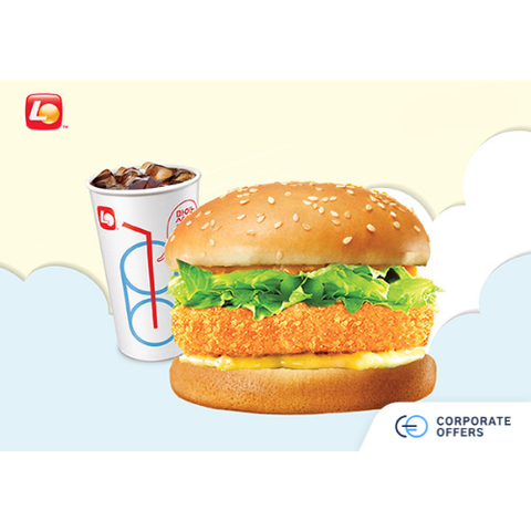 [E-VOUCHER] Lotteria - Fish Burger Set