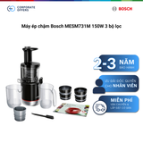 Máy ép chậm Bosch MESM731M 150W 3 bộ lọc