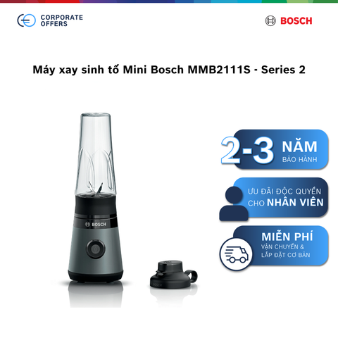 Máy xay sinh tố Mini Bosch MMB2111S - Series 2