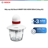 Máy xay thịt Bosch MMRP1000 400W 800ml (trắng đỏ)