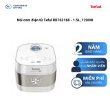 Nồi cơm điện tử Tefal RK762168 - 1.5L, 1200W