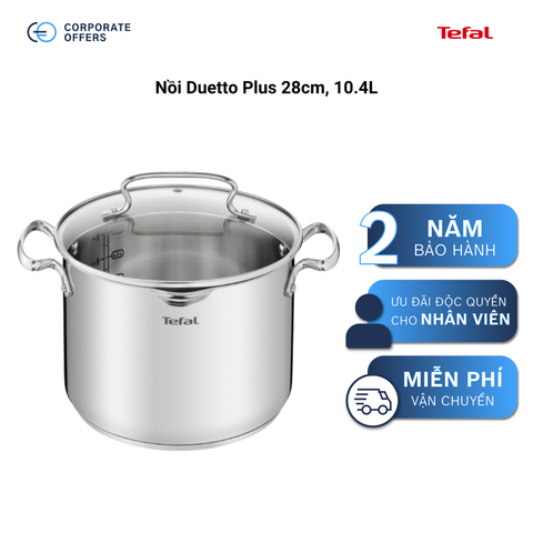 Nồi Tefal Duetto Plus 28cm, 10.4L