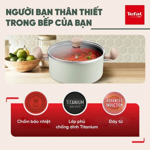 Nồi Tefal chống dính đáy từ So Matcha 24cm