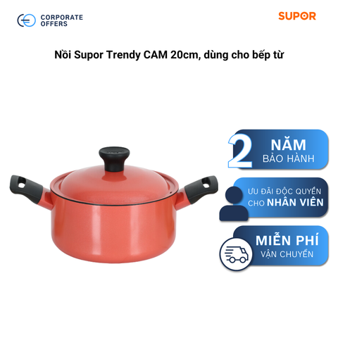 Nồi Supor Trendy CAM 20cm, dùng cho bếp từ