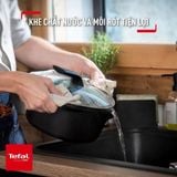 Nồi đúc cao cấp Tefal Robusto có miệng rót 24cm (Tặng 1 Dao gọt trái cây Tefal Comfort 9cm)