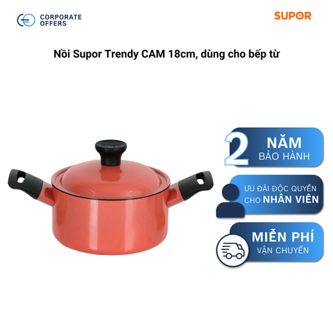 Nồi Supor Trendy CAM 18cm, dùng cho bếp từ