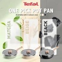 Chảo nồi Tefal có nắp đa năng 3 trong 1 (22cm) - Xanh