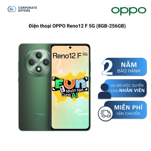 Điện thoại OPPO Reno12 F 5G (8GB-256GB)