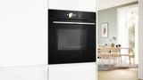 Lò nướng âm tủ kết hợp chức năng vi sóng Bosch 67L HMG778NB1 - Series 8 (60cm, màu đen)