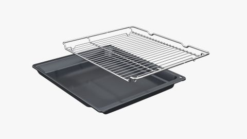 Lò nướng âm tủ kết hợp chức năng vi sóng Bosch 45L CMG7241B1 - Series 8 (màu đen)