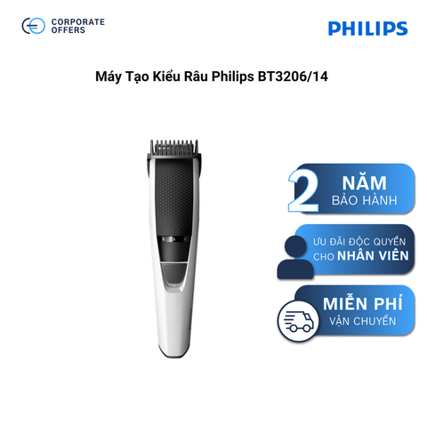 Máy Tạo Kiểu Râu Philips BT3206/14