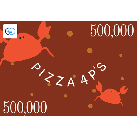 [E-VOUCHER] Pizza 4P's - Phiếu quà tặng Pizza 4P's 500k