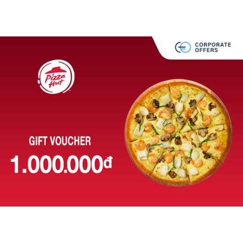 [E-VOUCHER] Pizza Hut - Phiếu quà tặng Pizza Hut 1000k