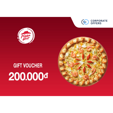 [E-VOUCHER] Pizza Hut - Phiếu quà tặng Pizza Hut 200k