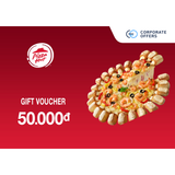 [E-VOUCHER] Pizza Hut - Phiếu quà tặng Pizza Hut 50k