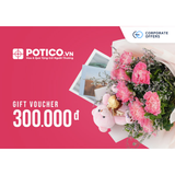 [E-VOUCHER] POTICO - Phiếu quà tặng Potico.vn 300k