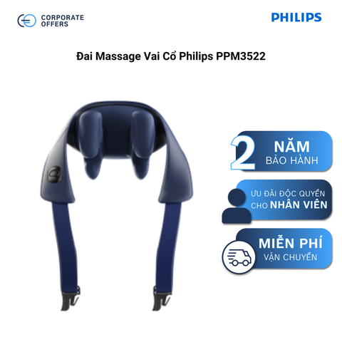 Đai Massage Vai Cổ Philips PPM3522