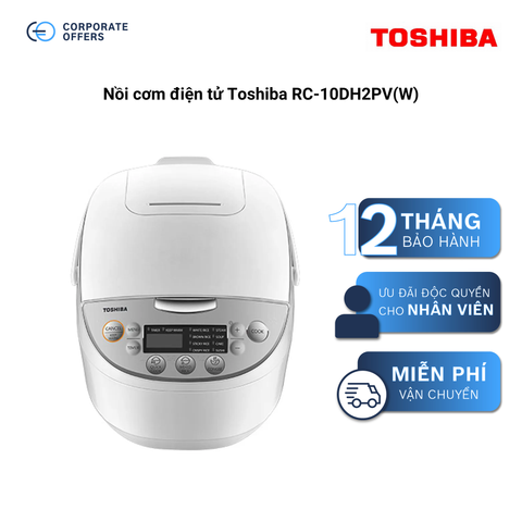 Nồi cơm điện tử Toshiba RC-10DH2PV(W)