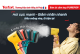 Bàn ủi hơi nước cầm tay Pure Pop Tefal DT2026E1 -  Vàng (Tặng 1 Hộp nhựa vuông Tefal Masterseal 0.8L)