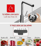 Máy xay sinh tố Tefal BlendForce+ Piano BL47YB66 - Xám (Tặng 1 Dao gọt trái cây Tefal Comfort 9cm)