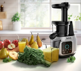 Máy ép chậm Tefal ZC420E38 - 150W, 0.8L, Trắng (Tặng 1 Chảo chiên sâu lòng Tefal Day By Day 24cm)