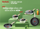 Bộ chảo 20cm, chảo sâu 28cm, nồi 24, xẻng, vá Tefal So Matcha