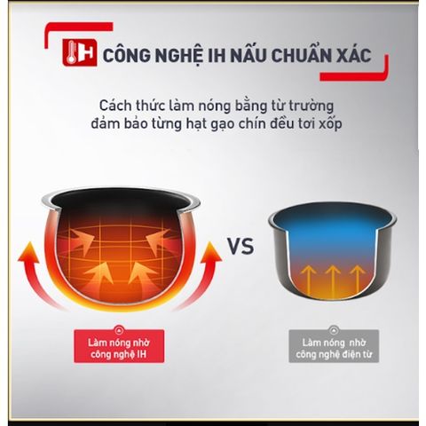 Nồi cơm điện tử Tefal RK818A68 - 1.8L (Tặng 1 Dao gọt trái cây Tefal Comfort 9cm)